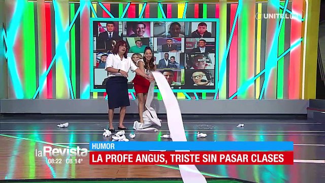 Humor: La profe Angus triste porque el año escolar se acaba y comenzó a recordar a sus alumnos más sobresalientes