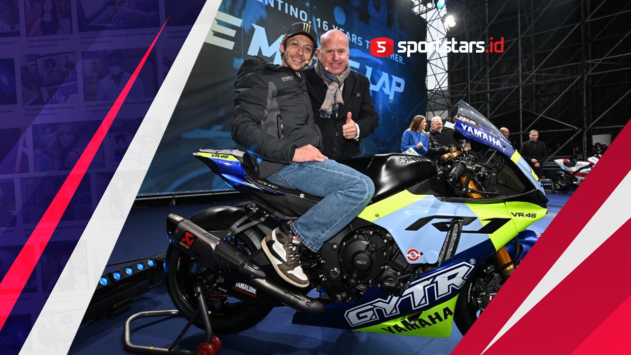 Pensiun, Valentino Rossi Dapat Kado Motor Spesial