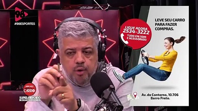 98 Esportes | A vitória é pra meter uma mão e meia na taça , afirma Heverton sobre Atlético x Fluminense!