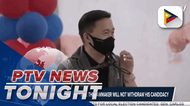 Sen. Bong Go’s allies believe the lawmaker will not withdraw his candidacy