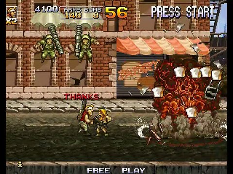 Metal Slug Anthology online multiplayer - ps2