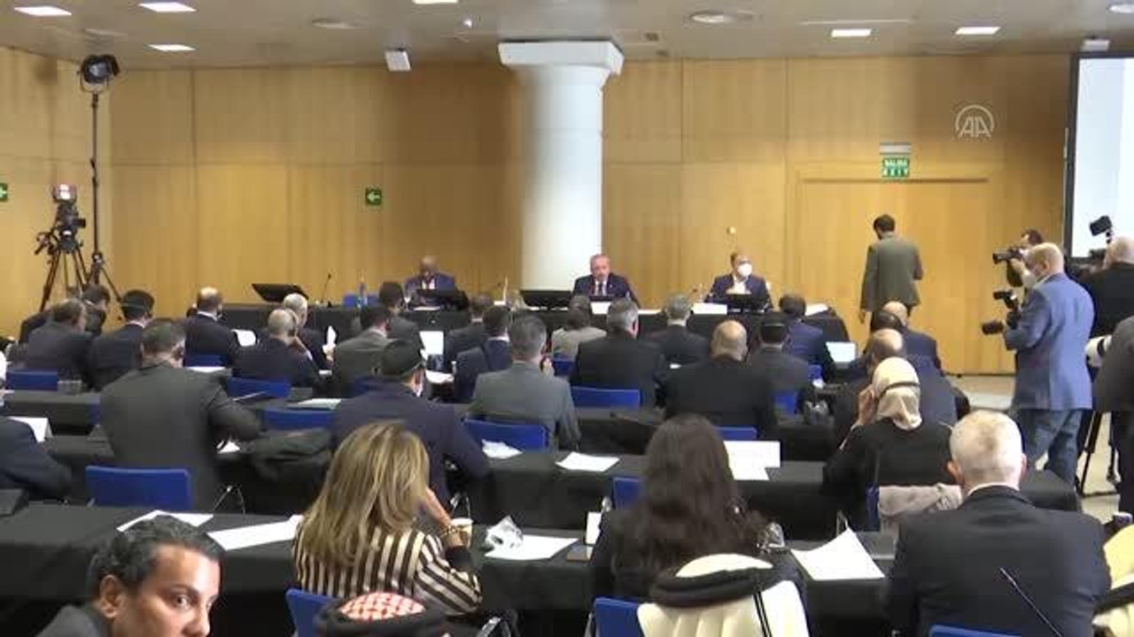 TBMM Başkanı Şentop, İslam İşbirliği Teşkilatı Parlamento Birliği Koordinasyon Toplantısı'na başkanlık etti (1)