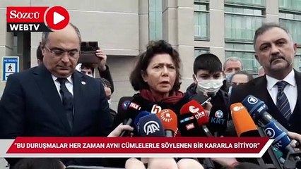 Ayşe Buğra Kavala: "Bu duruşmalar her zaman aynı cümlelerle söylenen bir kararla bitiyor"
