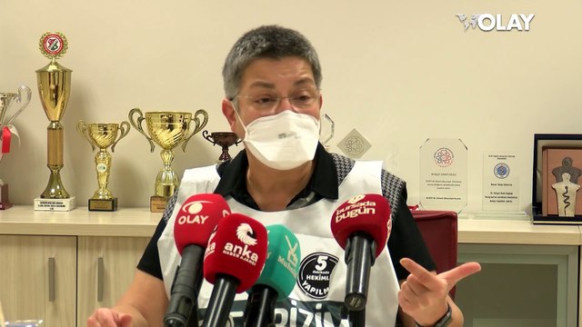 Türk Tabipleri Birliği Başkanı Fincancı Bursa'da önemli açıklamalar yaptı