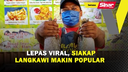 Lepas viral, Siakap Langkawi makin popular