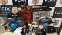 Diversos itens roubados em assalto no Rio do Salto foram recuperados com ladrão