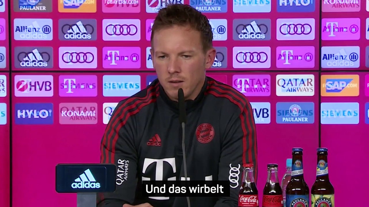 Nagelsmann: “Emotionen helfen nicht immer”