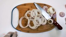 طريقة عمل حلقات البصل المقلية