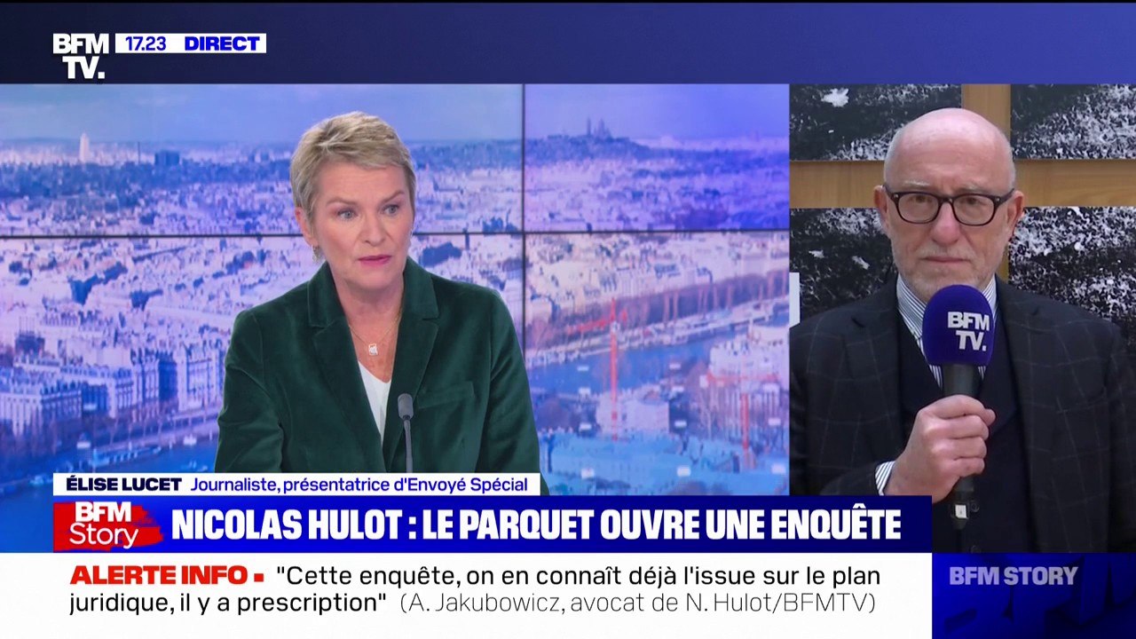 L'avocat de Nicolas Hulot accuse Élise Lucet d'avoir "refusé l'accès au contradictoire" à son client