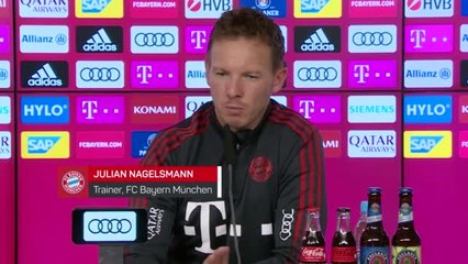 Nagelsmann: “Wir haben keine zwei Gesichter”