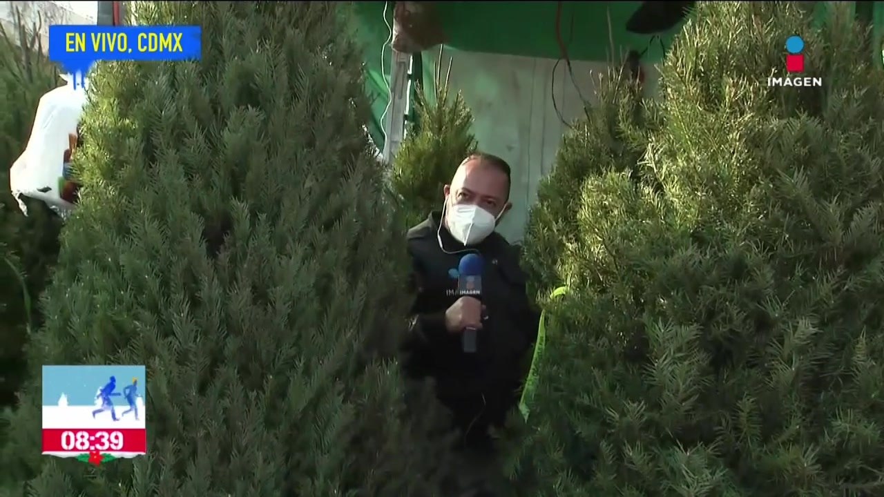 Familias mexicanas inician las compras navideñas