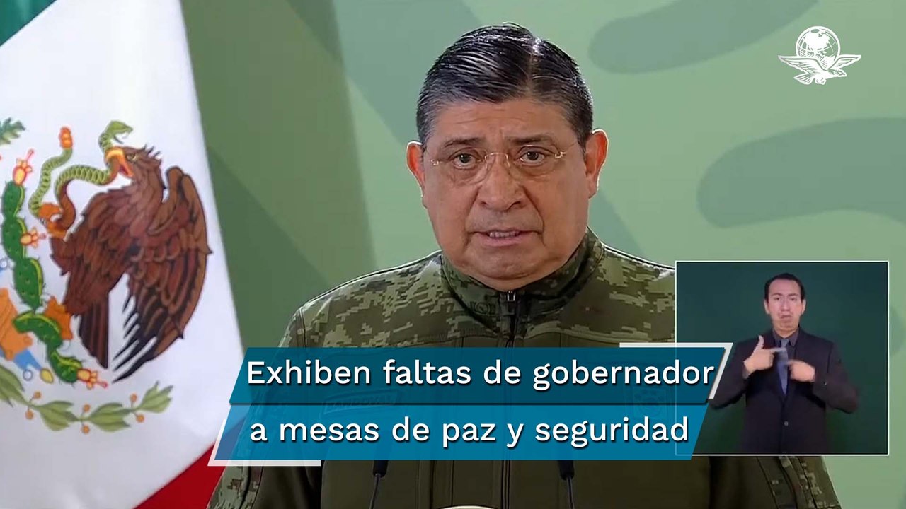 Por instrucciones de AMLO se reforzará seguridad en Guanajuato: Luis Cresencio Sandoval