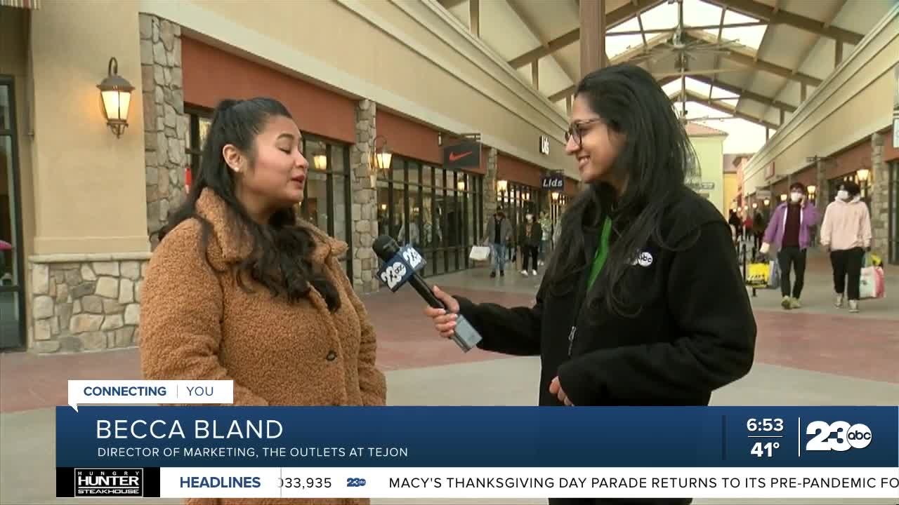 Shoppers head out to The Outlets at Tejon for B...