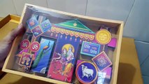 Unboxing and Review of Radha Krishna 3 Hook Key Holder Wall Mount Decorative for Housewarming Gifts