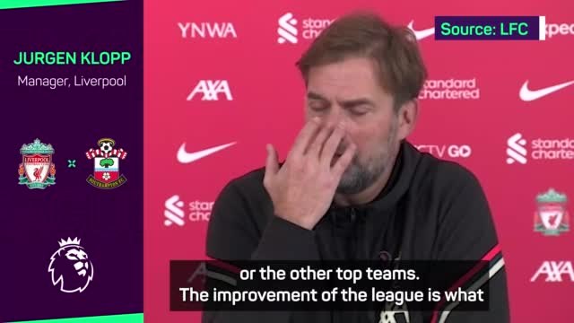 Premier League season 'best so far' - Klopp