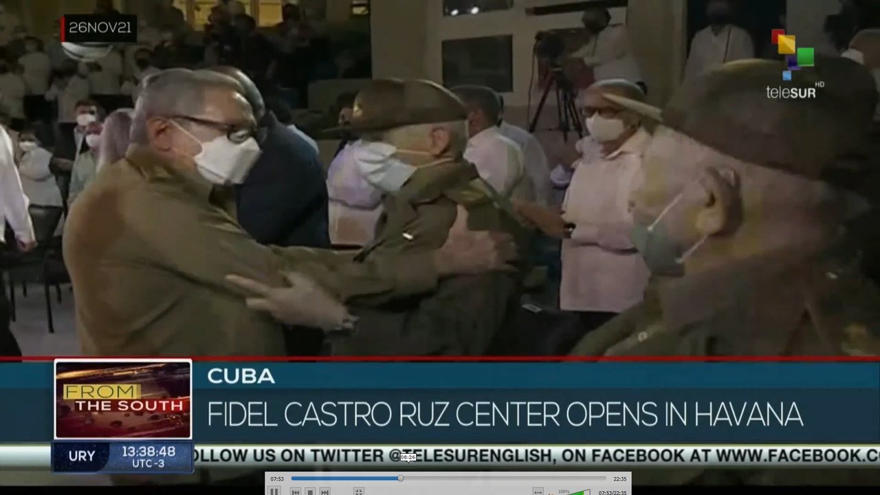 Presidents of Cuba and Venezuela attended to Fidel Castro Ruz Center inauguration