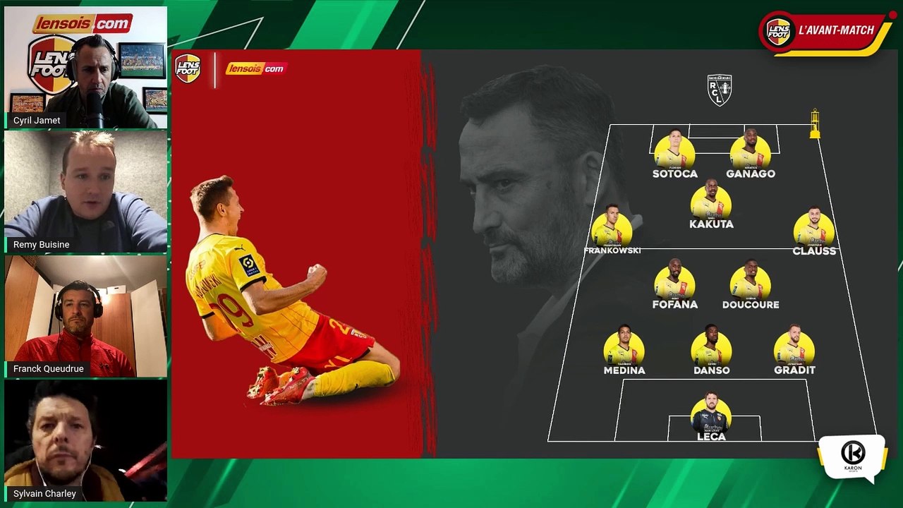 LENS FOOT L'AVANT MATCH RC LENS - ANGERS