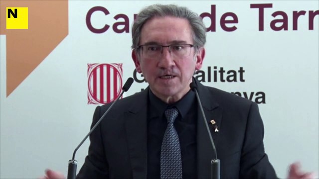 El conseller d'Economia i Hisenda, Jaume Giró, presenta el projecte de pressupostos de la Generalitat per al 2022 a Camp de Tarragona