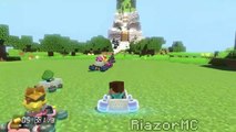 Mario Kart but it is MInecraft