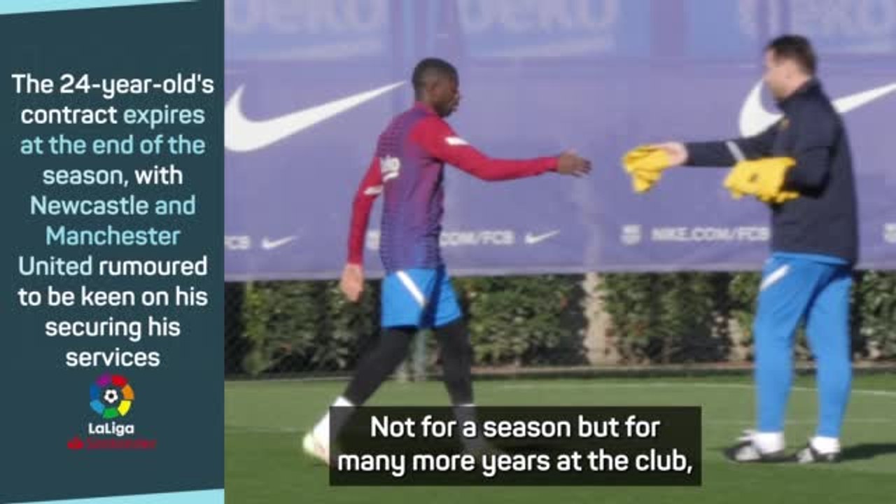 Dembele can be a 'difference-maker' for Barca - Xavi