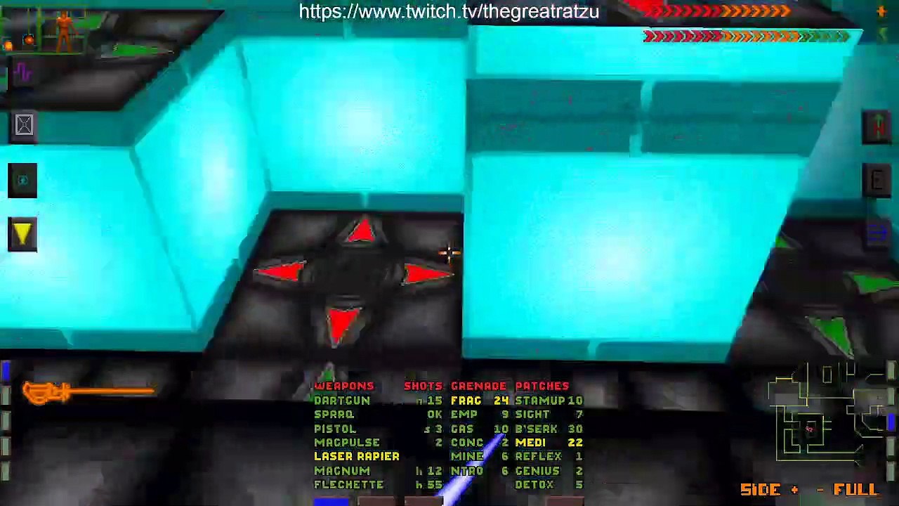 Chatzu Plays System Shock (1994) Episode 9 - Nice Jump
