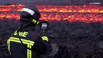 Volcán de La Palma: La UME vigila de cerca las nuevas fisuras