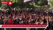 Irak’ta seçim sonuçlarına itiraz eden İran yanlısı gruplardan Yeşil Bölge’yi basma girişimi
