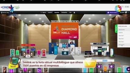 Joblink es la feria virtual multibilingue que ofrece 7500 puestos en 45 empresas