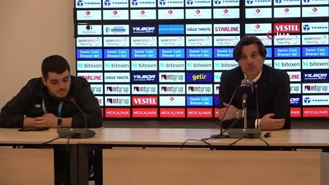 Montella: İstediğimiz bir sonuç değildi