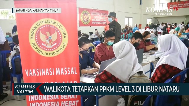 Walikota Samarinda Tetapkan PPKM Level 3 di Libur Nataru