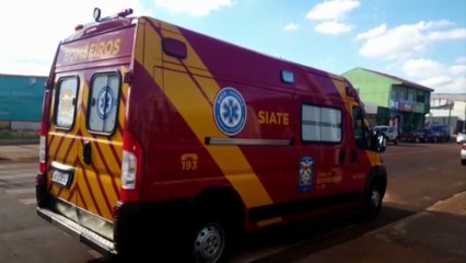 Adolescente fica ferido em acidente entre bicicleta e carro no Floresta