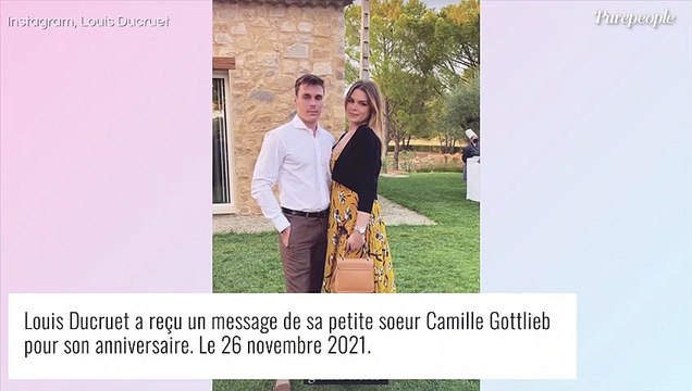Louis Ducruet couvert d'amour par son épouse Marie et de sa petite soeur Camille Gottlieb