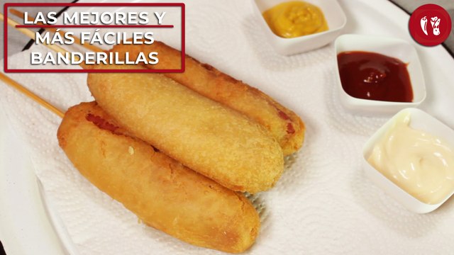 Cómo hacer las mejores y más fáciles banderillas | Receta fácil| Directo al Paladar México