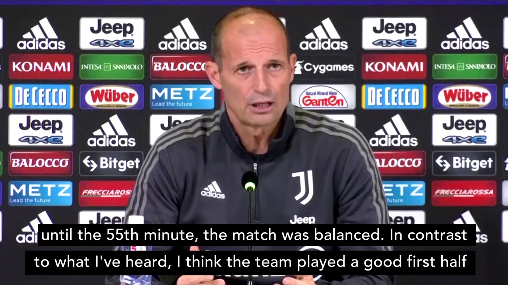 "We are Juventus. Such a bad performance is not good" Allegri after Chelsea mauling