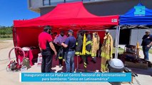 Inauguraron en La Plata un Centro Nacional de Entrenamiento para bomberos “único en Latinoamérica”