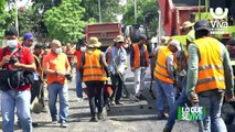 Managua: Calles Para el Pueblo 2021 avanza en un 96.5% de ejecución