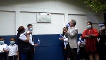 Estudiantes del Colegio Chiquilistagua estrenan centro de estudios rehabilitado
