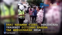 VIRAL, Polantas Cekcok dengan Pengendara Sepeda Motor saat Razia di Asahan