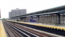 Waiting for Manhattan Train at Rockaway Beach