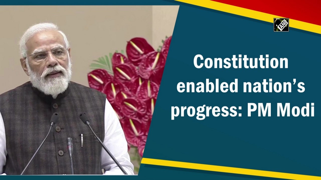 Constitution enabled India's progress: PM Modi