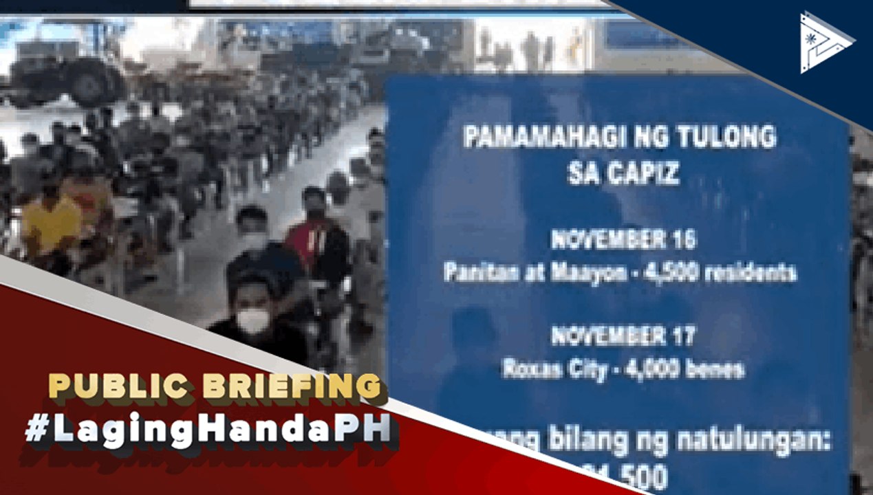 #LagingHanda | Libo-libong residente ng Capiz, nabahagian ng ayuda ng outreach team ni SBG, at mga ahenysa ng pamahalaan