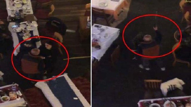 Tarihi Çiçek Pasajı'nda bir kadını rehin alarak, havaya ateş açan şüpheli gözaltına alındı