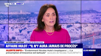 Nicolas Hulot "fait l'objet d'un lynchage médiatique", selon son avocate