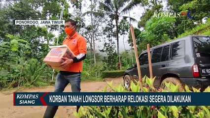 Korban Tanah Longsor di Ponorogo Berharap Relokasi Segera Dilakukan