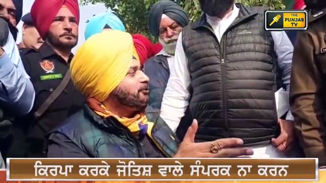 ਨਵਜੋਤ ਸਿੱਧੂ ਗੁੱਸੇ 'ਚ Navjot Singh Sidhu is angry on CM Charanjit Singh Channi | The Punjab TV