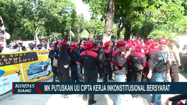 Polemik Putusan MK Soal UU Cipta Kerja Dinyatakan Inkonstitusional Bersyarat