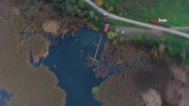 İsmini Bizans kraliçesinden almıştı, yüzyıllardır görenleri hayran bırakıyorEfteni Gölü, çiçeği burnunda çiftlerin fotoğraf alanı oldu