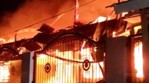 4 Ruangan Gedung SMP 1 Prabumulih Hangus Terbakar