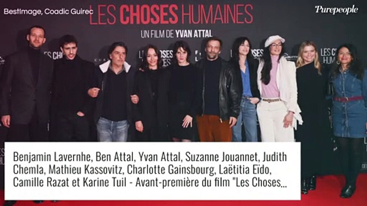 Charlotte Gainsbourg et Yvan Attal : Leur fille Alice refuse de participer à leurs projets