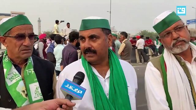Celebrations at Ghazipur border on completion of one year of farmers protest